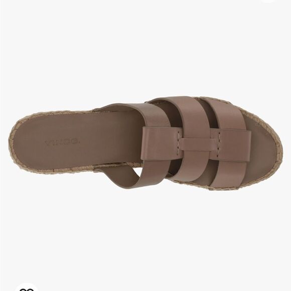 Vince Sabella Espadrille Wedge Sandal in Beige Size 10 NWOB - Picture 3 of 13